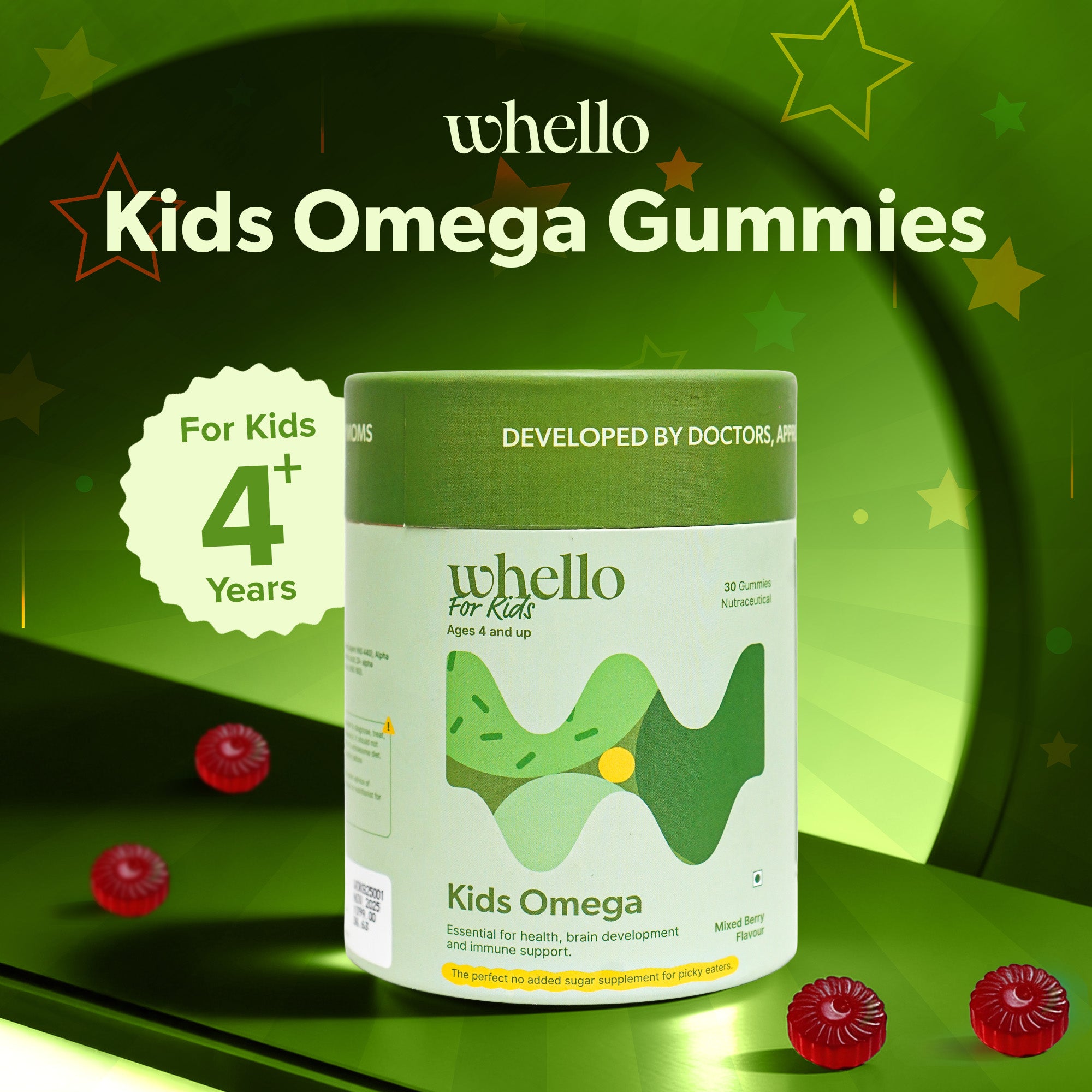 Kids Omega 3 - DHA (Mixed Berry Flavour)