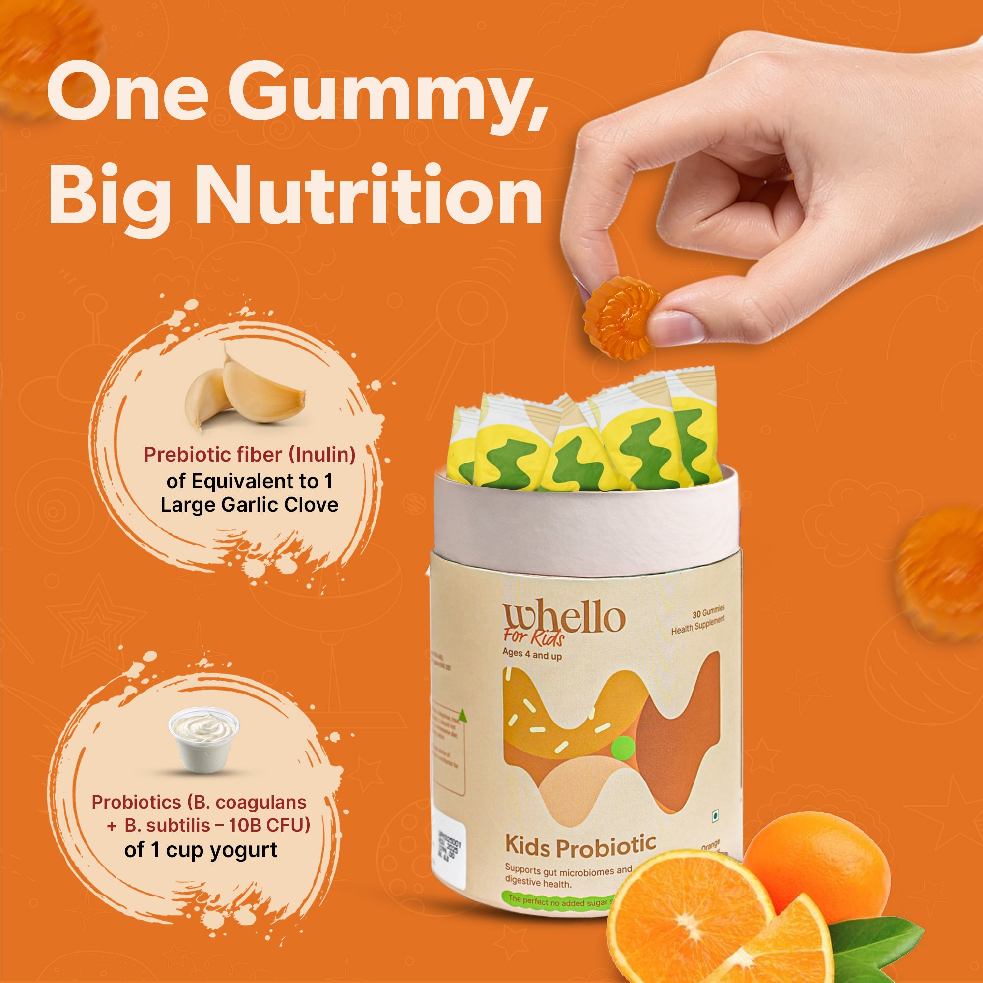 Kids Probiotic (Orange Flavour)