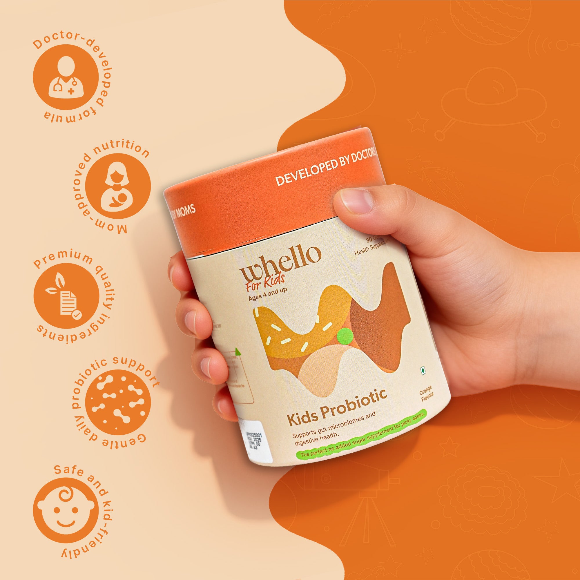 Kids Probiotic (Orange Flavour)