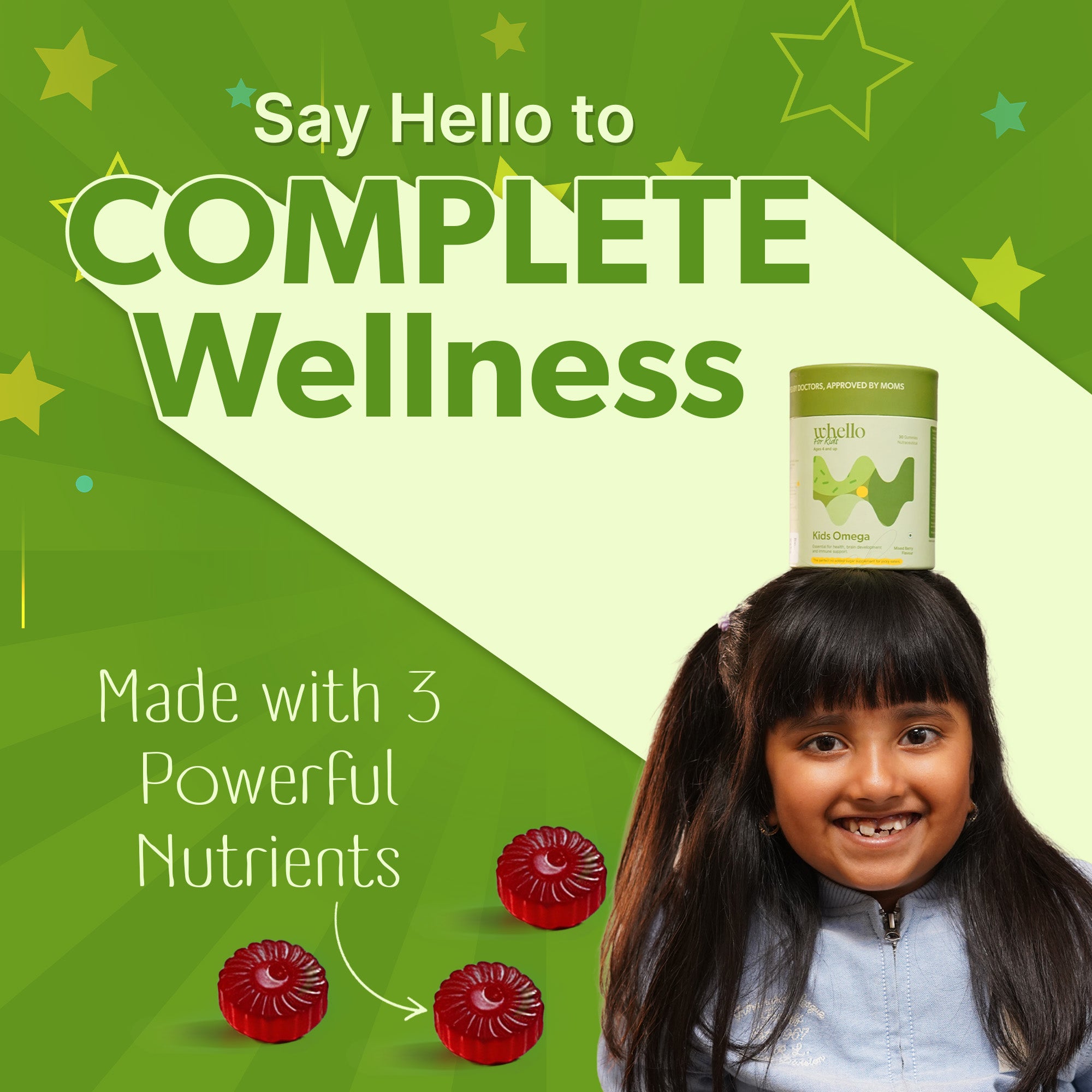Kids Omega 3 - DHA (Mixed Berry Flavour)