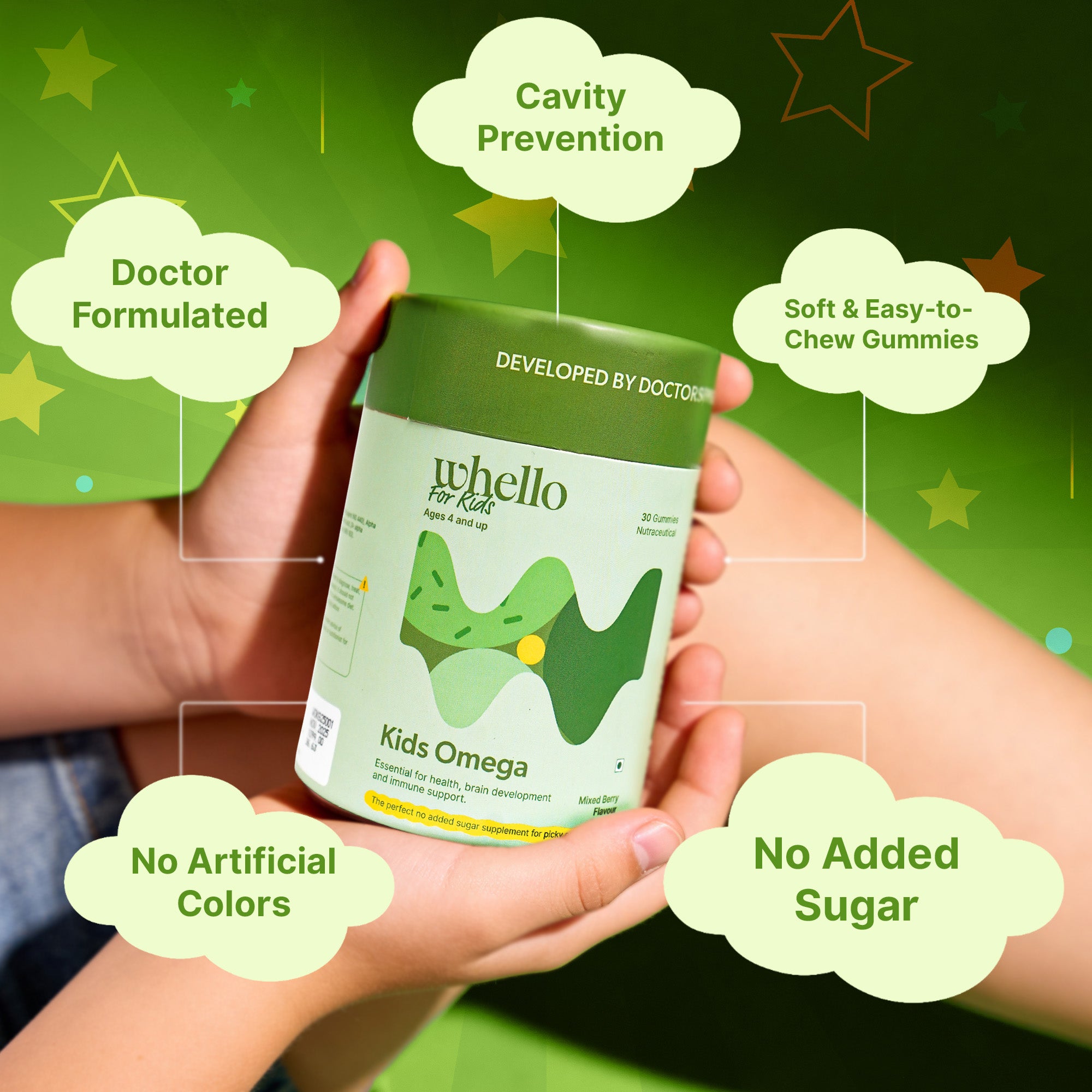 Kids Omega 3 - DHA (Mixed Berry Flavour)