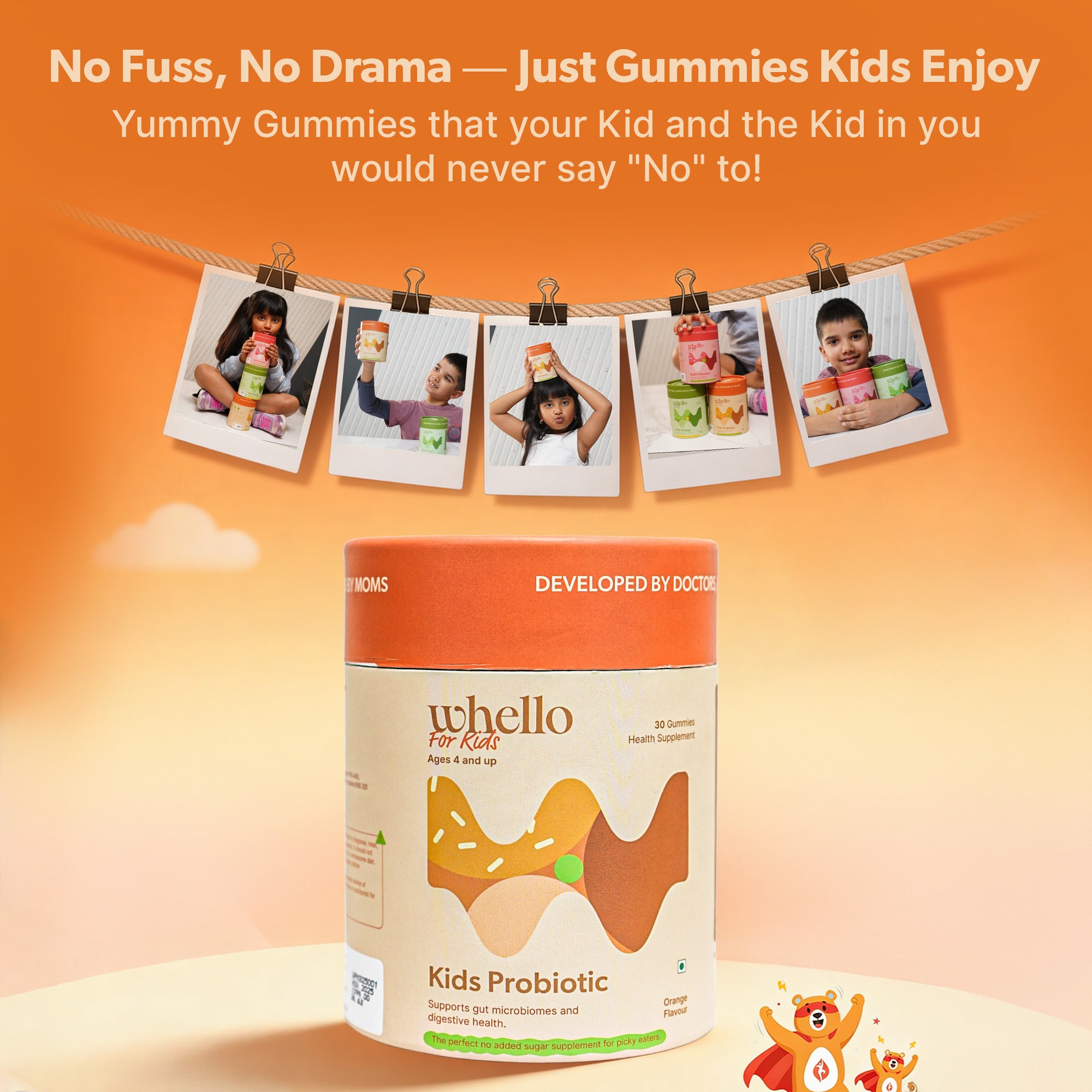 Kids Probiotic (Orange Flavour)