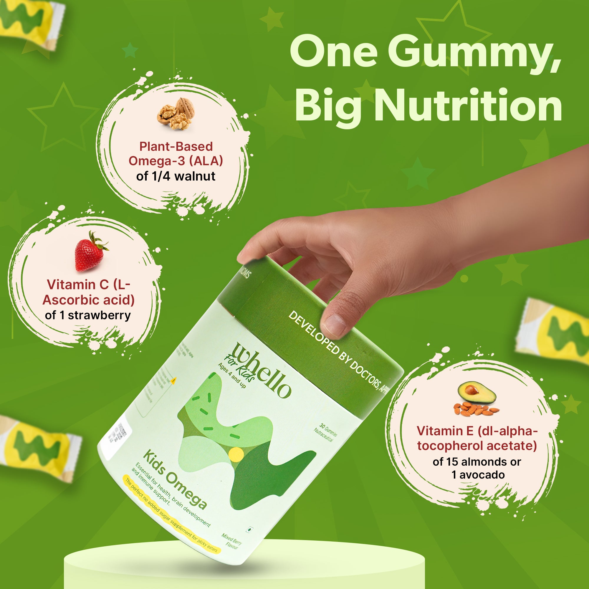 Kids Omega 3 - DHA (Mixed Berry Flavour)