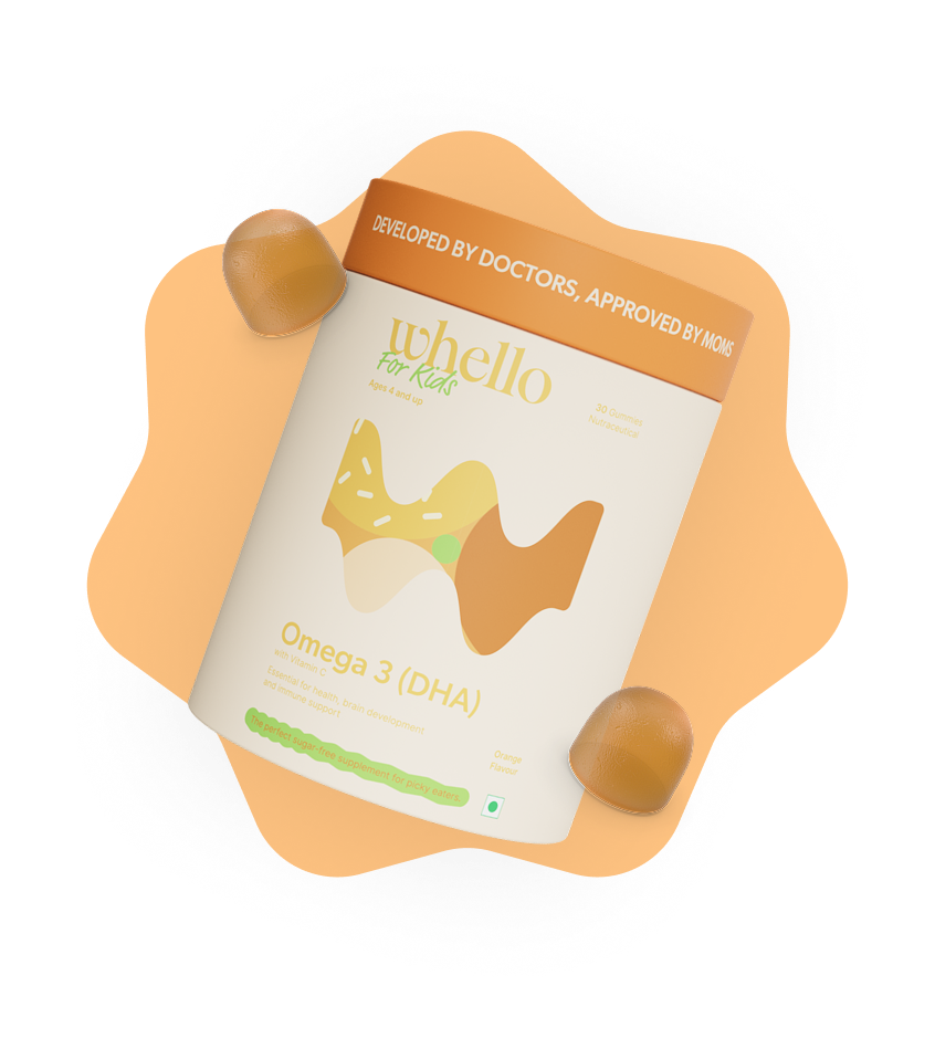 Kids Omega 3 - DHA (Orange Flavour)