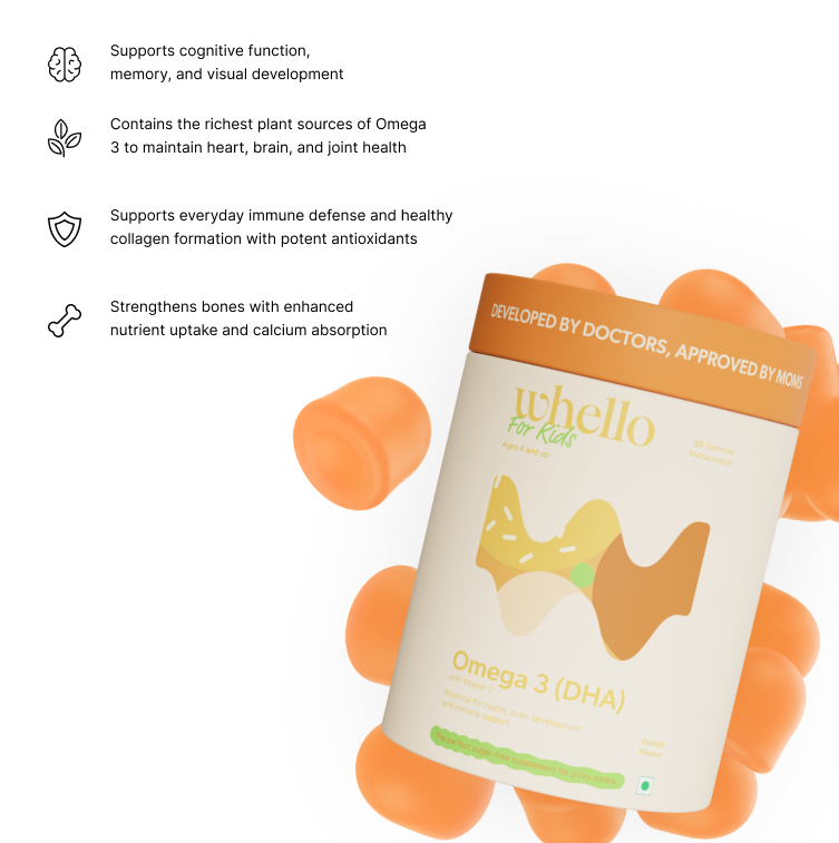 Kids Omega 3 - DHA (Orange Flavour)