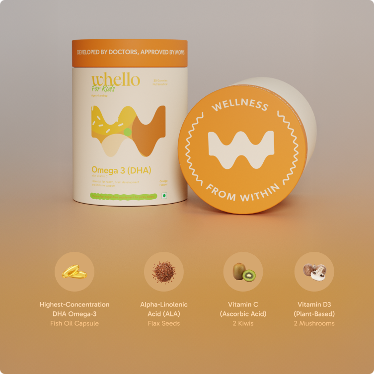 Kids Omega 3 - DHA (Orange Flavour)