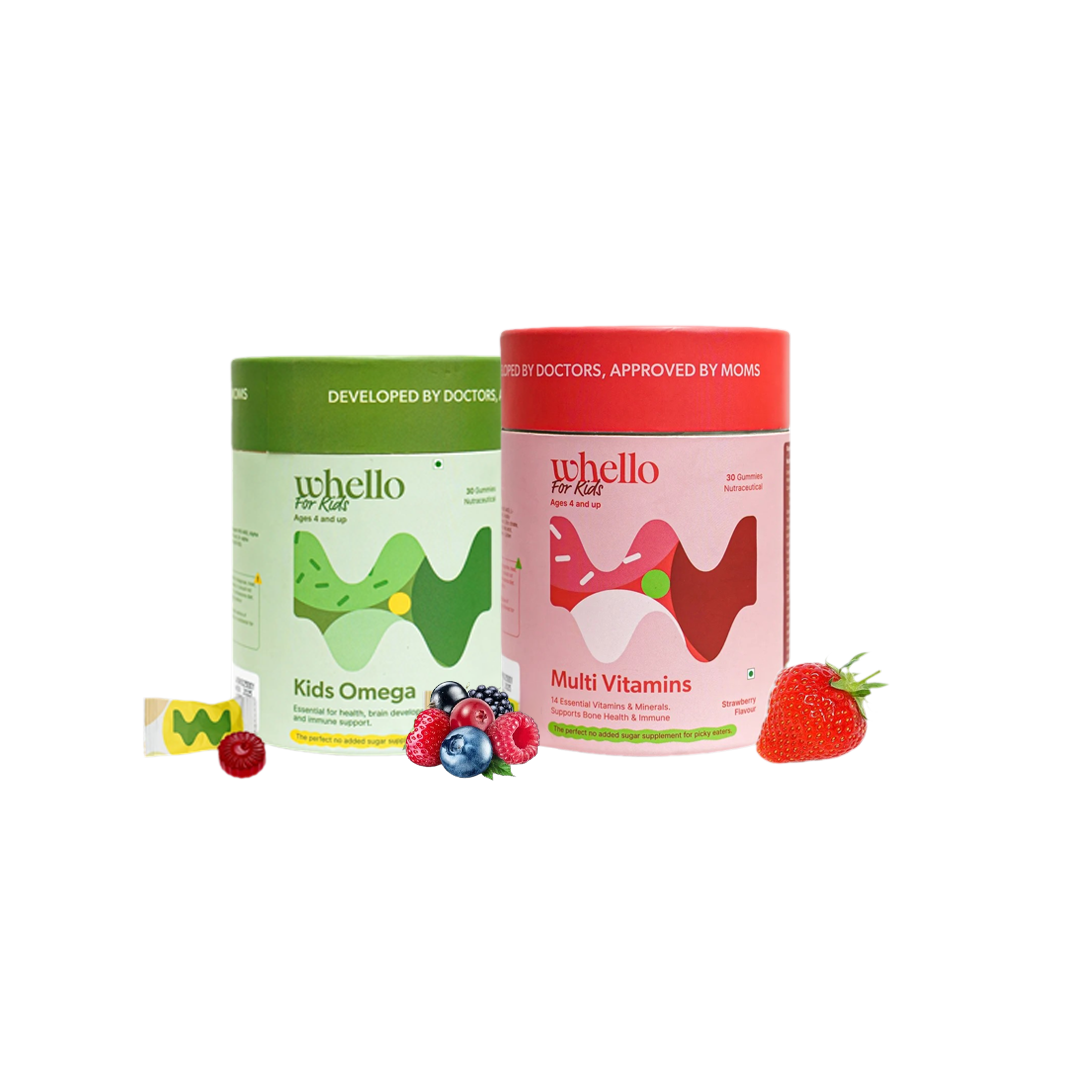 WHELLO Brain & Immunity Gummies Combo